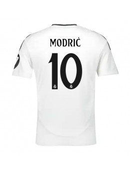 Moški Nogometna dresi replika Real Madrid Luka Modric #10 Domači 2024-25 Kratek rokav